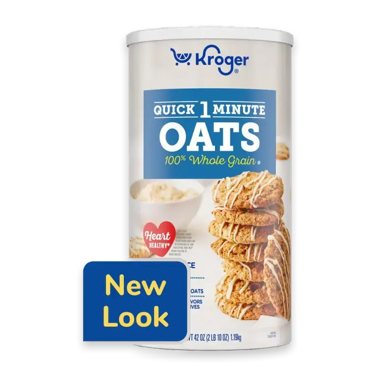 100% Whole Grain Quick 1 Minute Oats