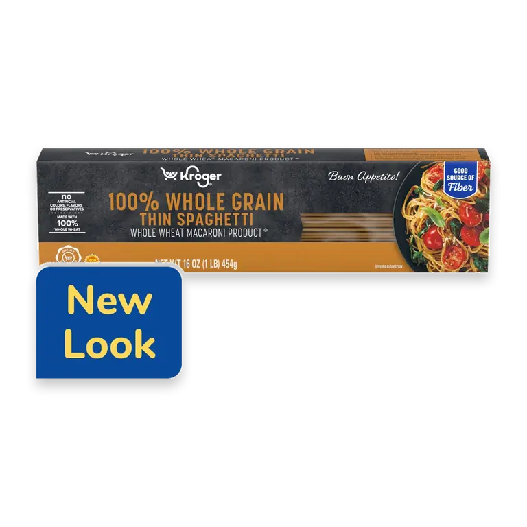 100% Whole Grain Thin Spaghetti