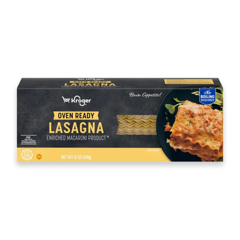 12 OZ OVEN READY LASAGNA
