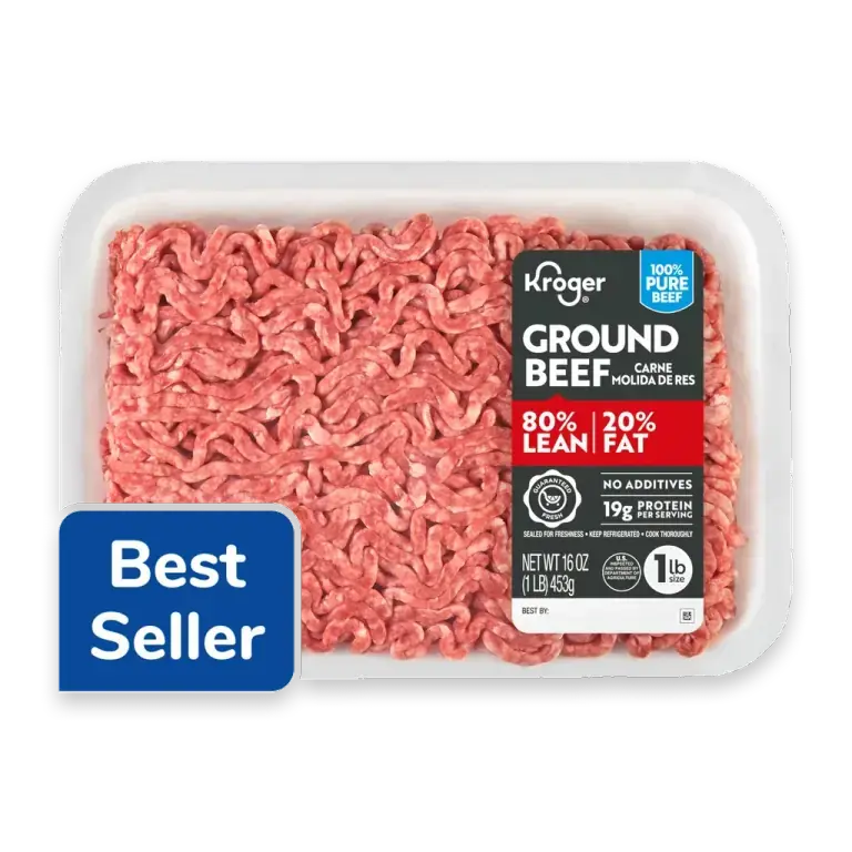 80/20 Ground Beef Tray 1 LB