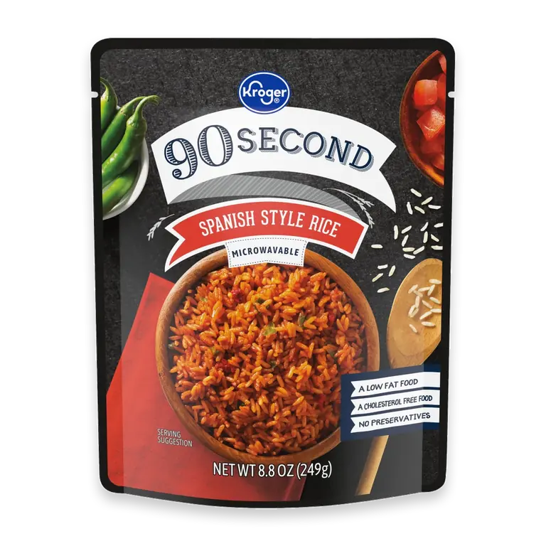 90 Second Spanish Rice Pouch