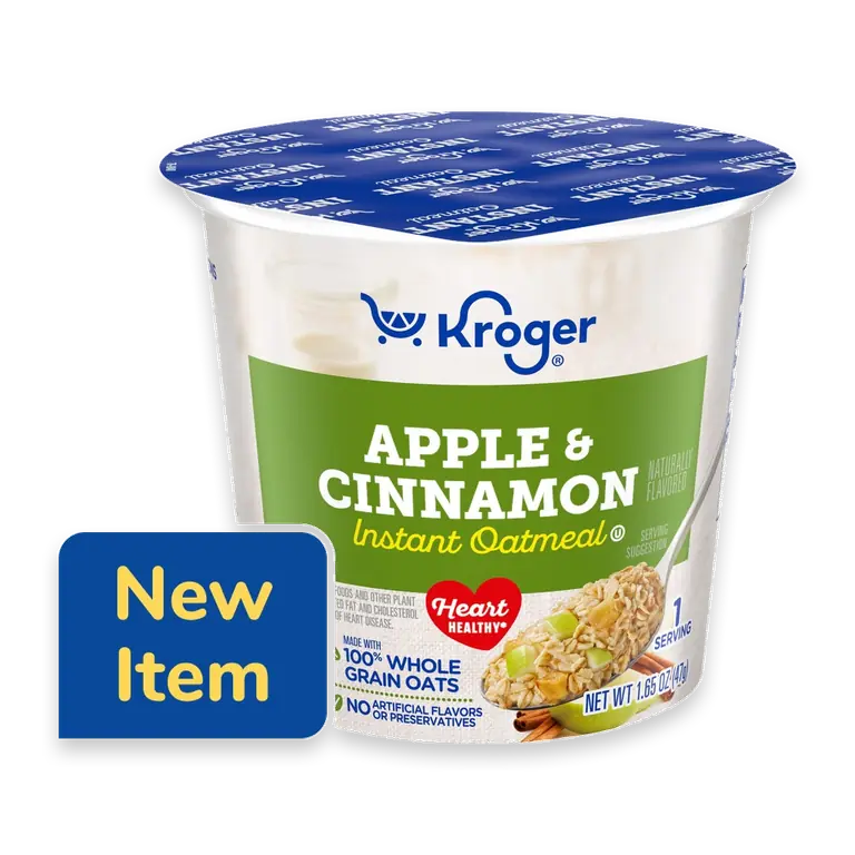 Apple and Cinnamon Instant Oatmeal Cup