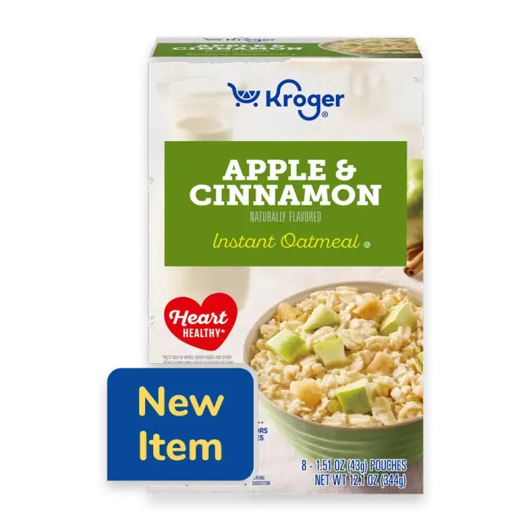 Apple and Cinnamon Instant Oatmeal