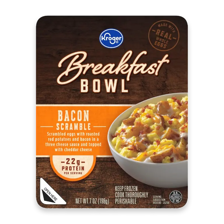 Bacon Scramble Breakfast Bowl