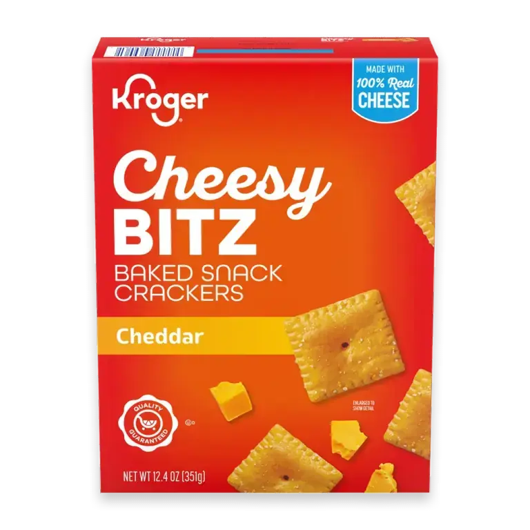 Baked Cheesy Bitz Cheddar Cheese Crackers