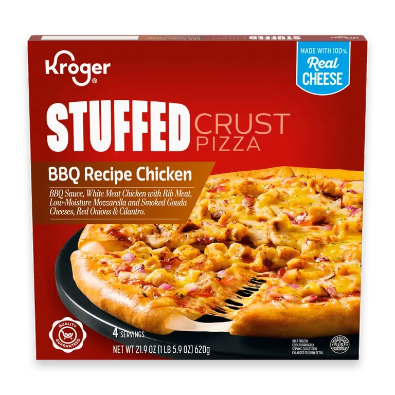 BBQ Chicken Cheese Stuffed Crust Frozen Pizza