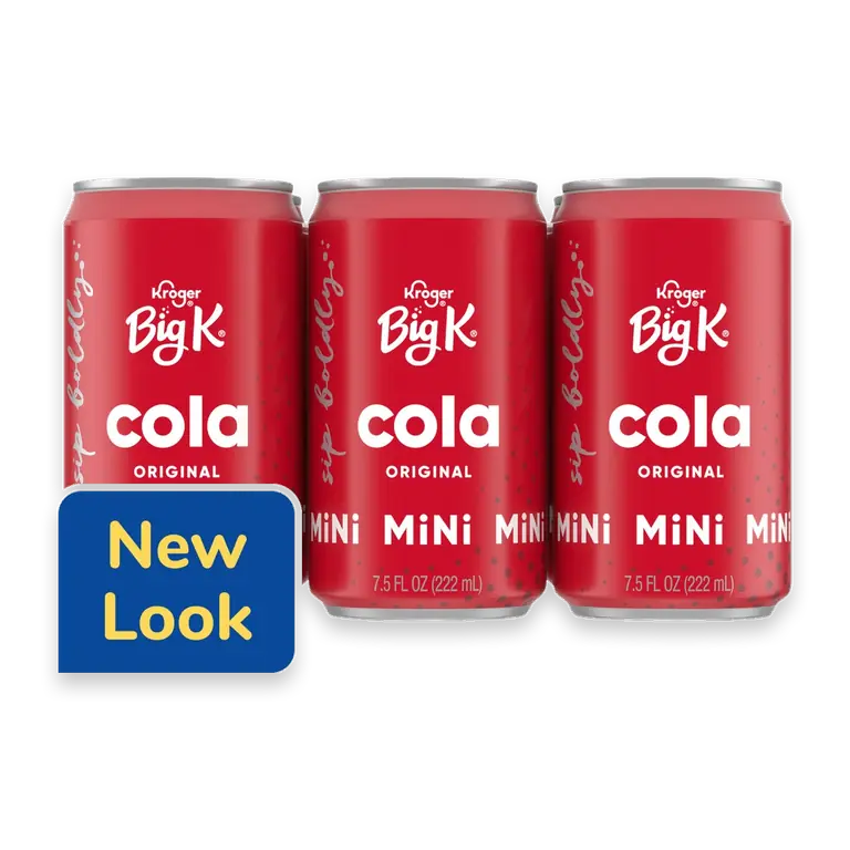 Big K Cola Soda Mini Cans