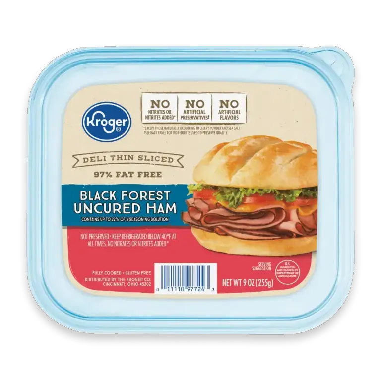 Black Forest Ham Uncured Deli Thin Sliced
