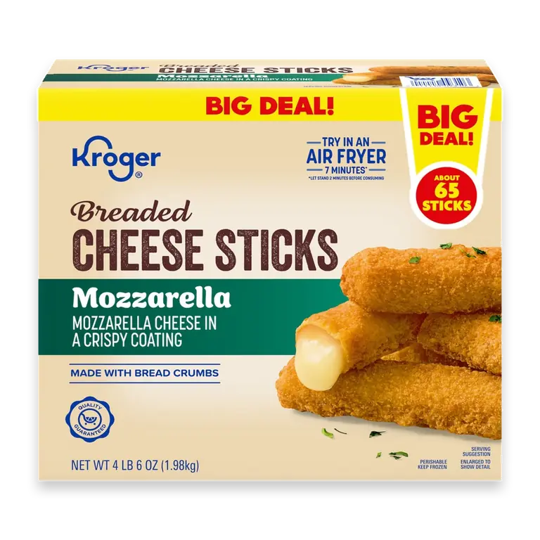 Breaded Mozzarella Cheese Sticks BIG DEAL!