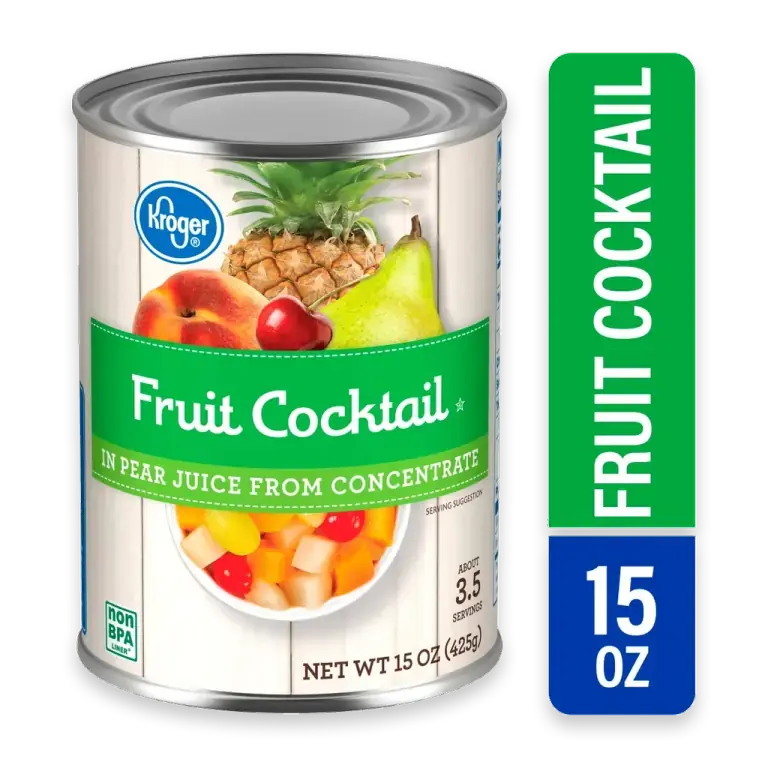 Canned Fruit Cocktail in Pear Juice
