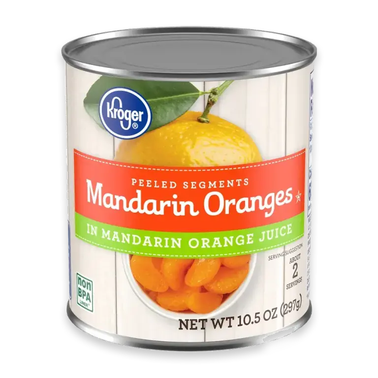Canned Mandarin Oranges in Juice