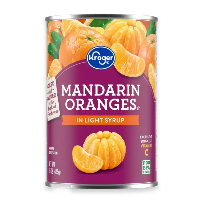 Canned Mandarin Oranges in Light Syrup