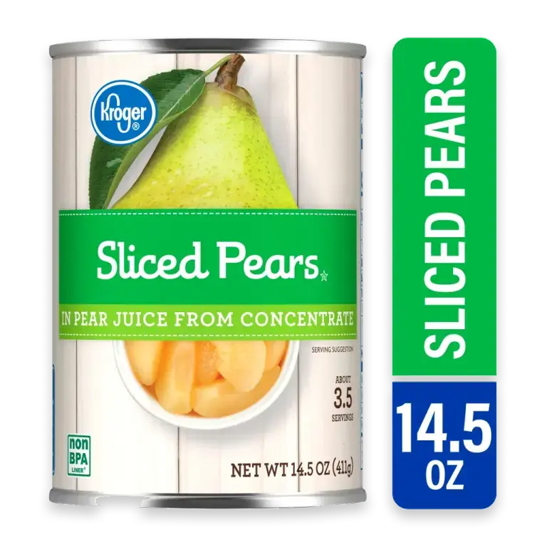 Canned Pear Slices in Pear Juice