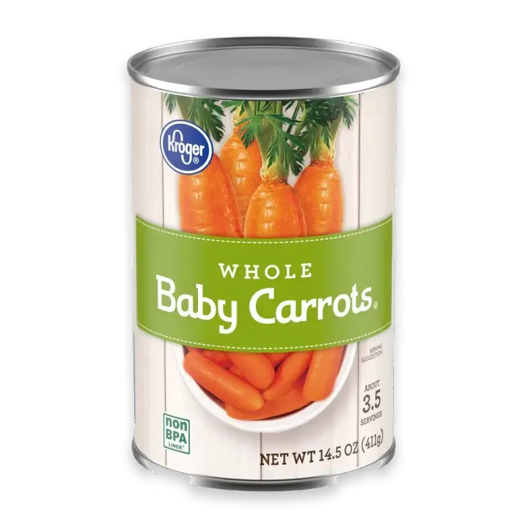 Canned Whole Baby Carrots