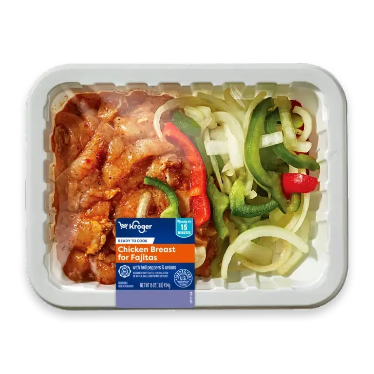 Chicken Breast Fajitas with Bell Peppers and Onions
