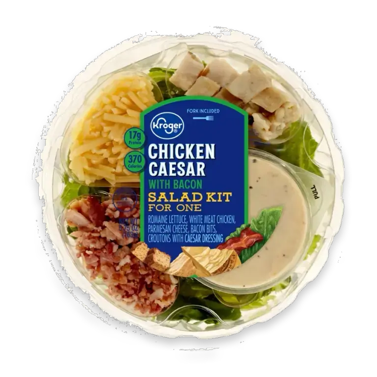 Chicken Caesar With Bacon Salad Kit