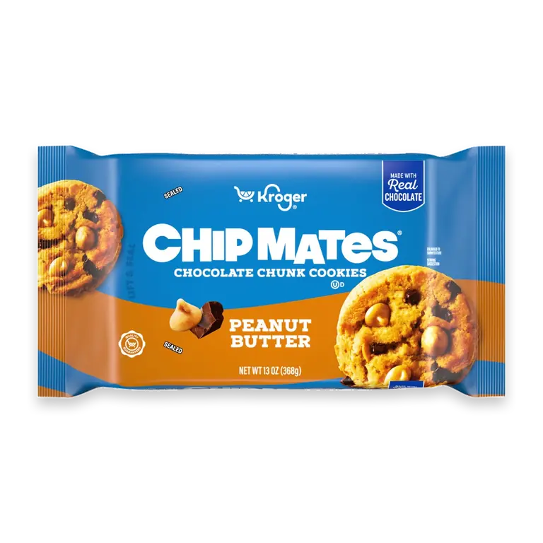 Chip Mates Peanut Butter Chocolate Chunk Cookies