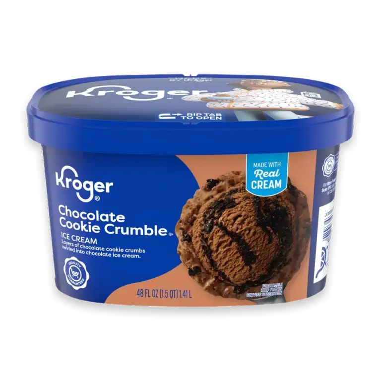 Chocolate Cookie Crumble Ice Cream Tub