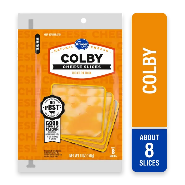 Colby Sliced Cheese