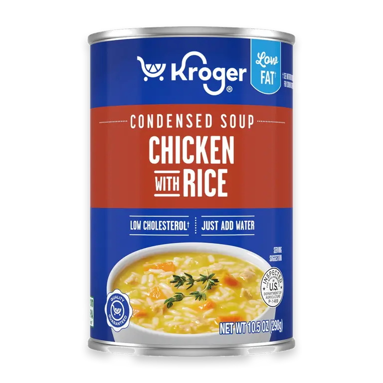 Condensed Chicken with Rice Soup
