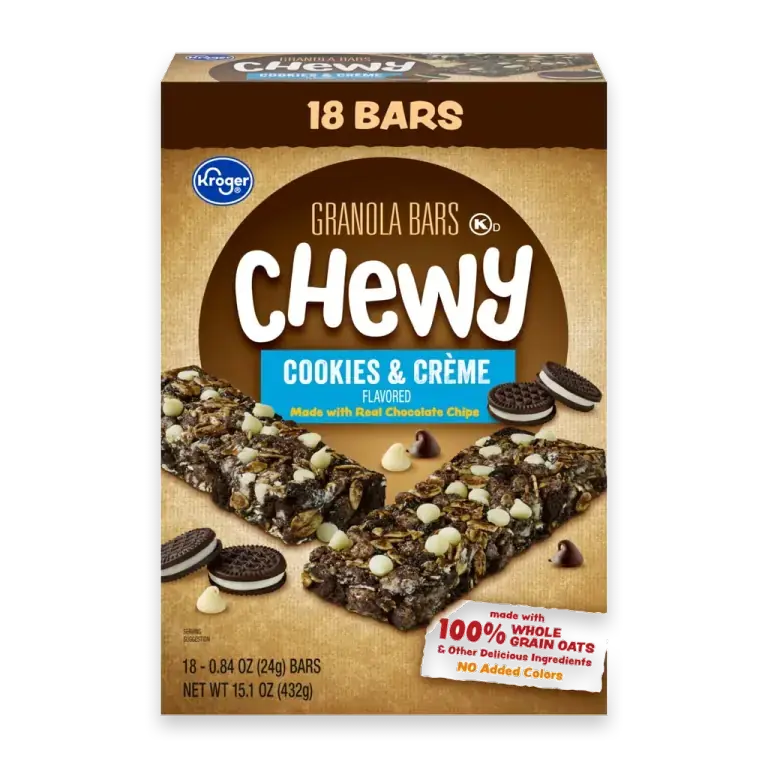 Cookies & Créme Chewy Granola Bars