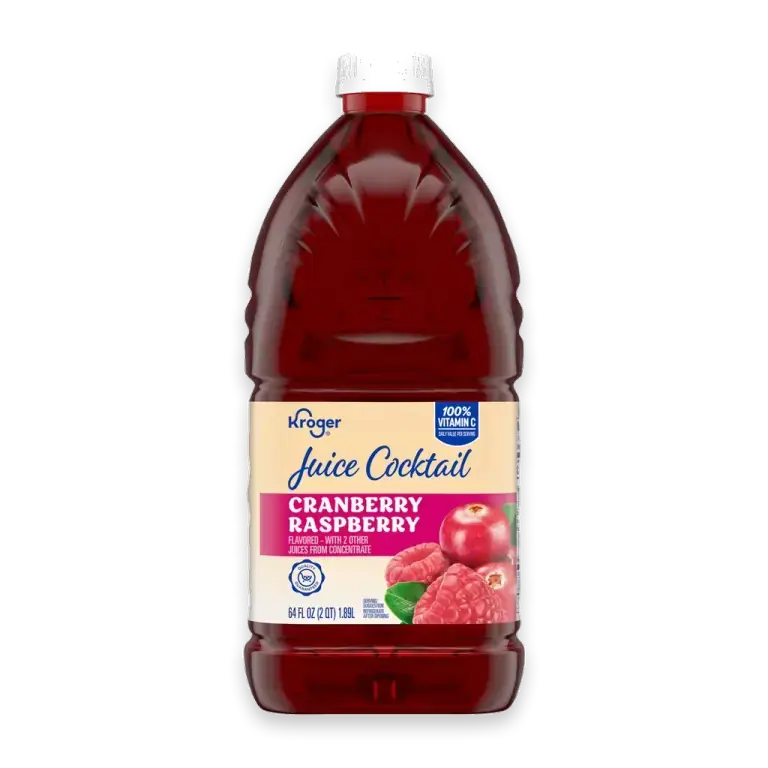 Cranberry Raspberry Flavored Juice Cocktail