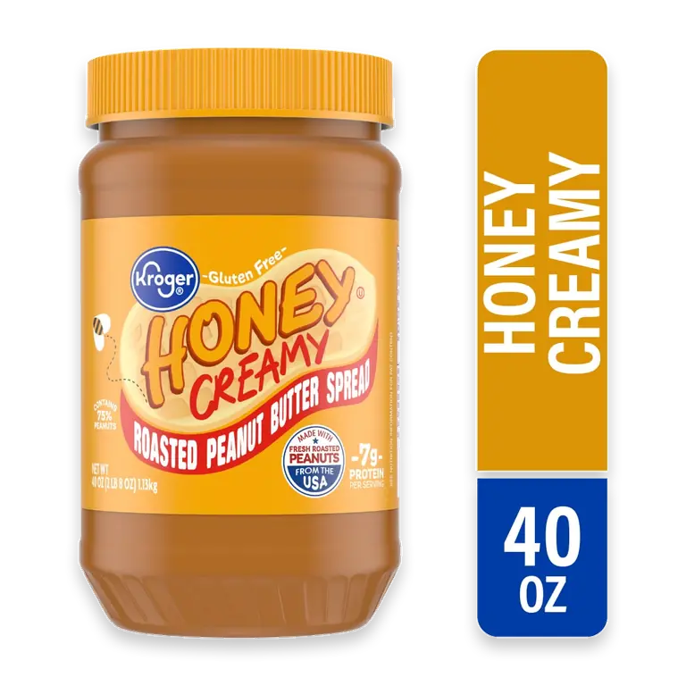 Creamy Honey Roasted Peanut Butter Spread
