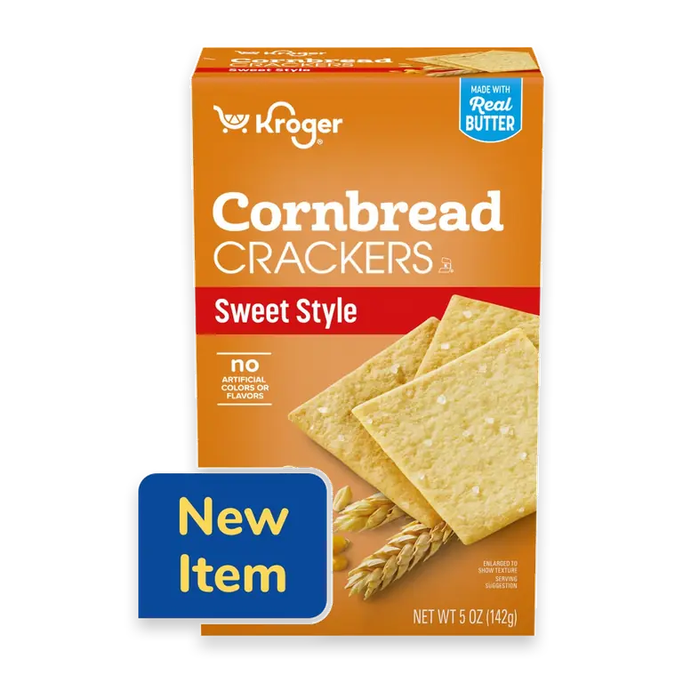 Crispy Cornbread Crisp Crackers