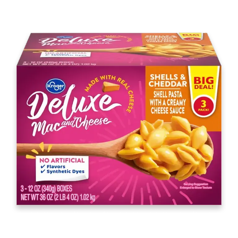 Deluxe Shells and Cheddar Macaroni and Cheese BIG DEAL!