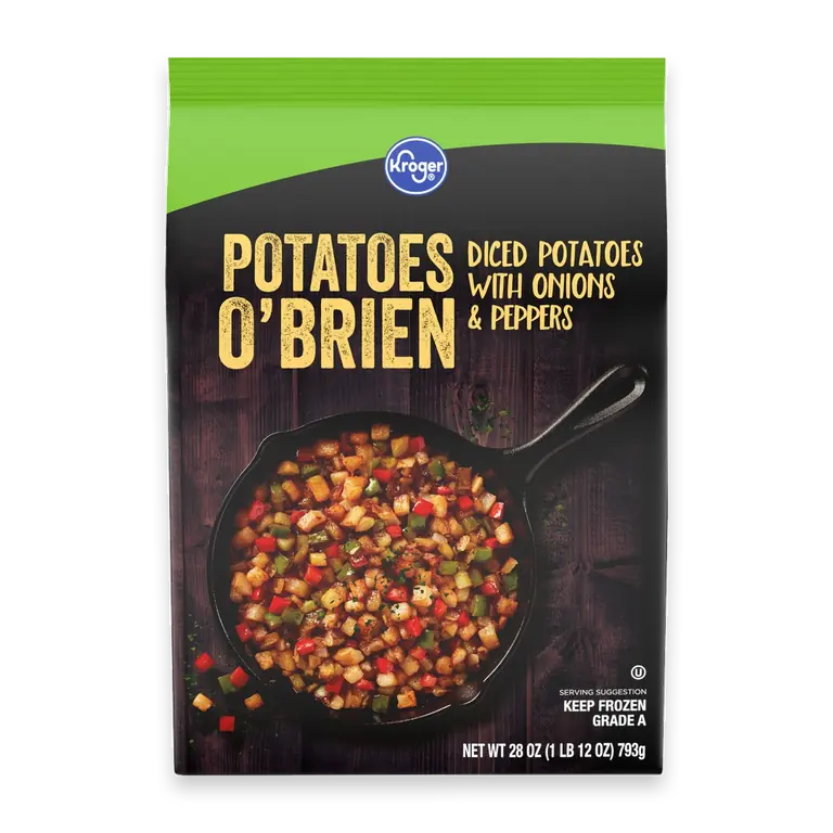 Diced Frozen Potatoes O'Brien with Peppers & Onions