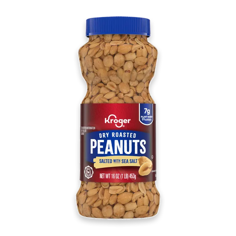 Dry Roasted Salted with Sea Salt Peanuts