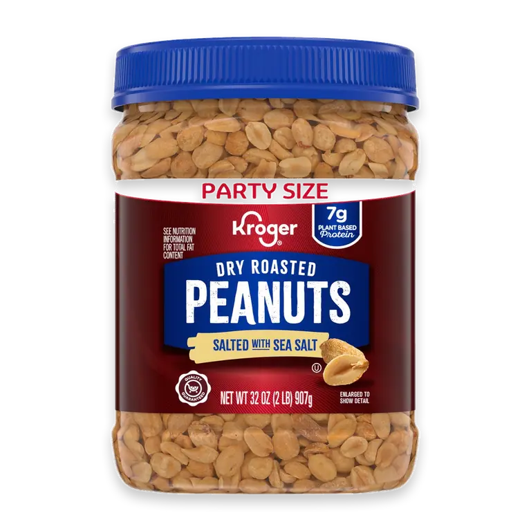 Dry Roasted Sea Salted Peanuts