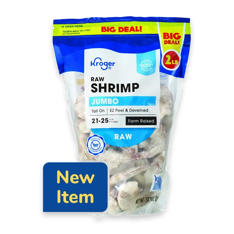 Extra Large Raw Shrimp Easy Peel Tail On BIG DEAL!