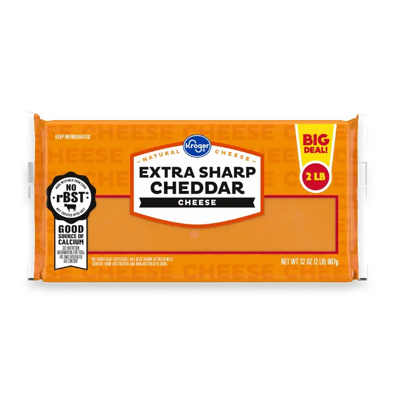 Extra Sharp Cheddar Cheese BIG DEAL!