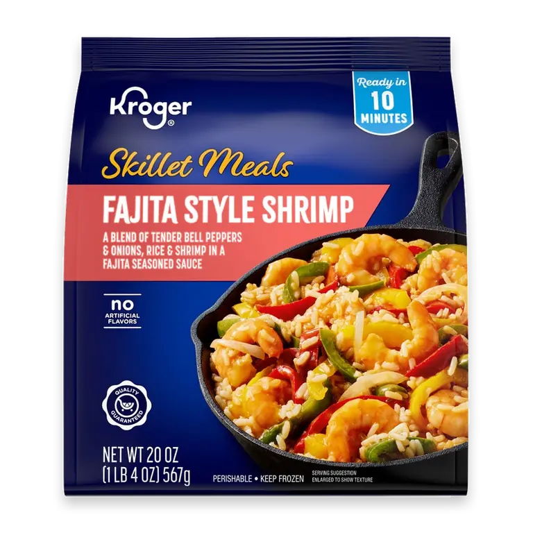 Fajita Style Shrimp Skillet Meals