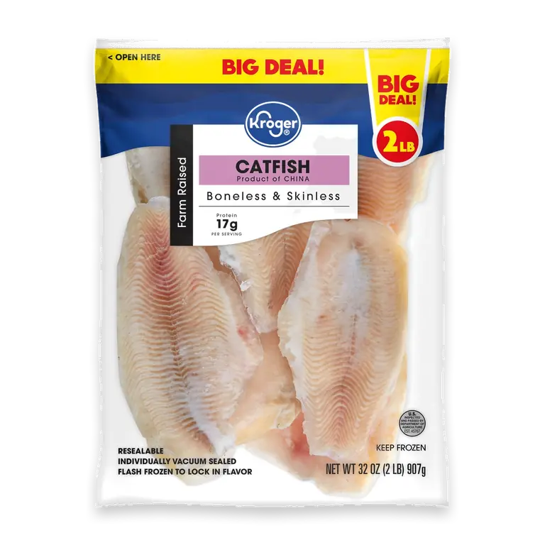 Farm Raised Catfish Fillets Frozen BIG DEAL!
