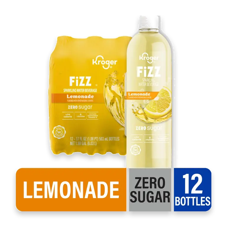 Fizz Zero Sugar Lemonade Sparkling Water
