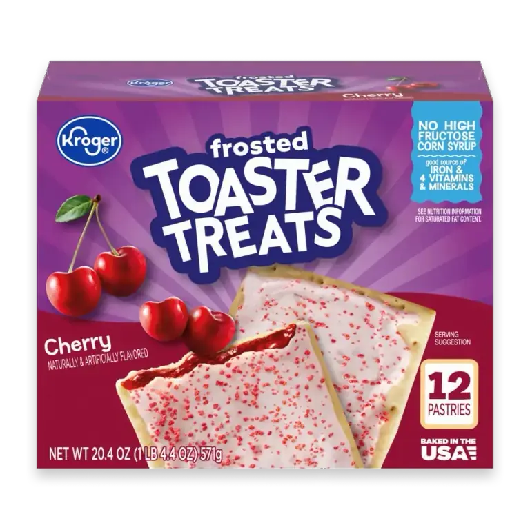 Frosted Cherry Toaster Treats