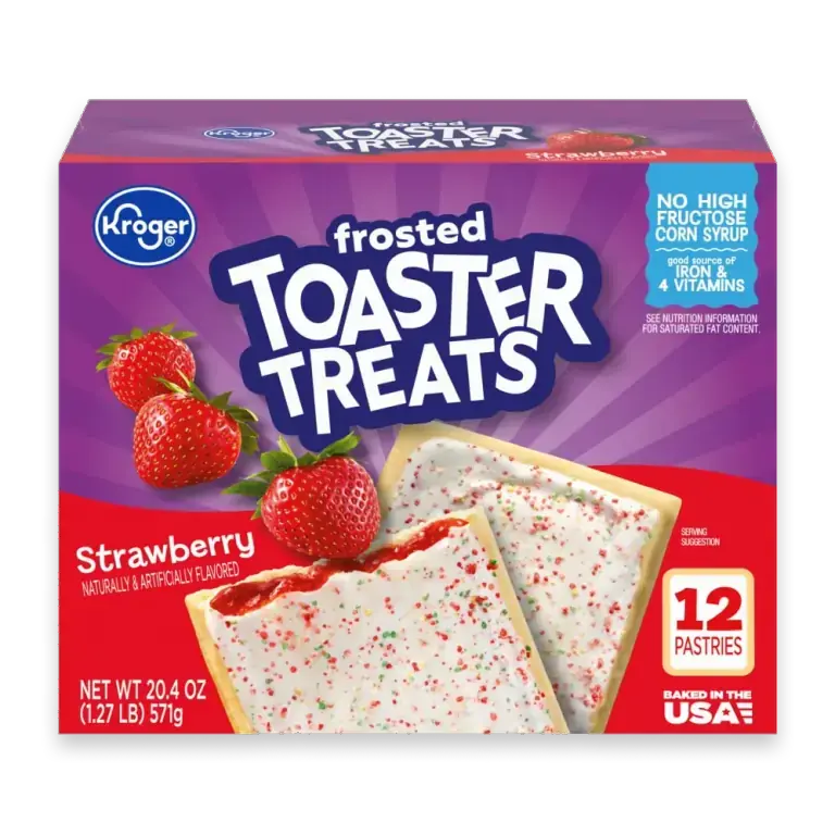 Frosted Strawberries Toaster Treats