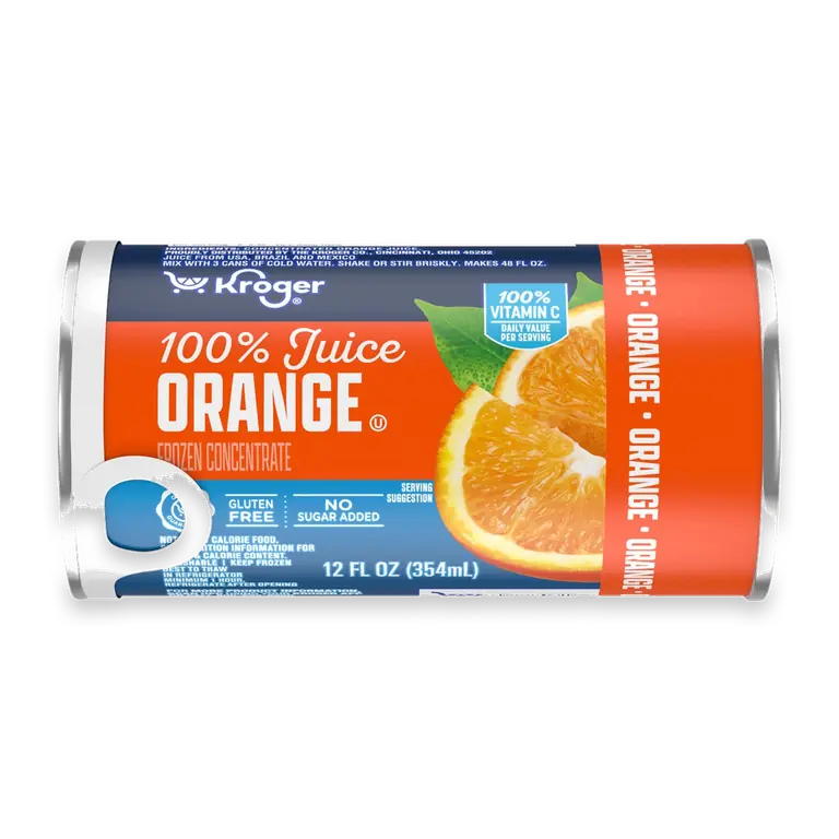 Frozen 100% Orange Juice Concentrate