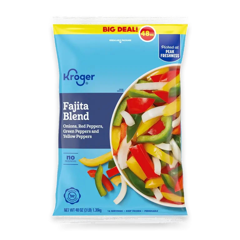 Frozen Fajita Blend Tricolor Pepper and Onion Mix BIG DEAL!