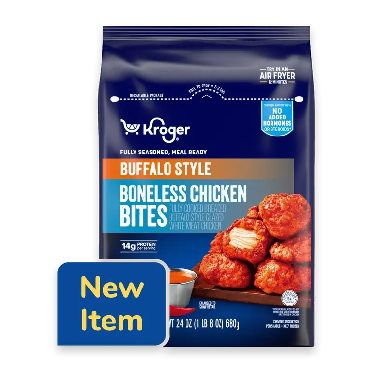 Frozen Fully Cooked Buffalo Style Boneless Chicken Bites