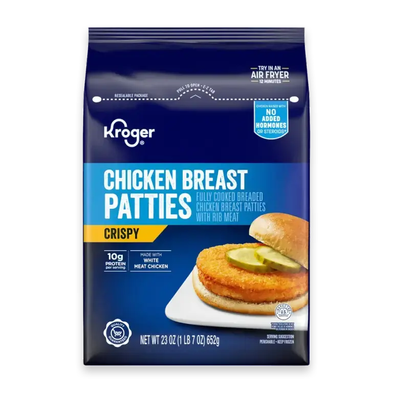 Frozen Fully Cooked Crispy Chicken Breast Patties