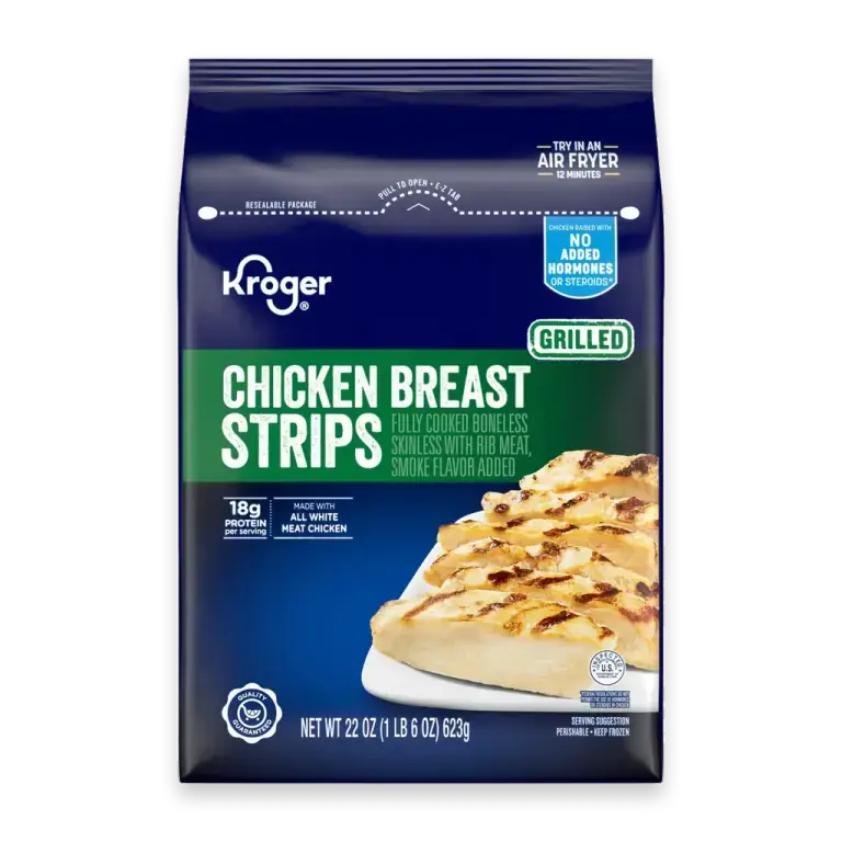 Frozen Fully Cooked Grilled Chicken Breast Strips