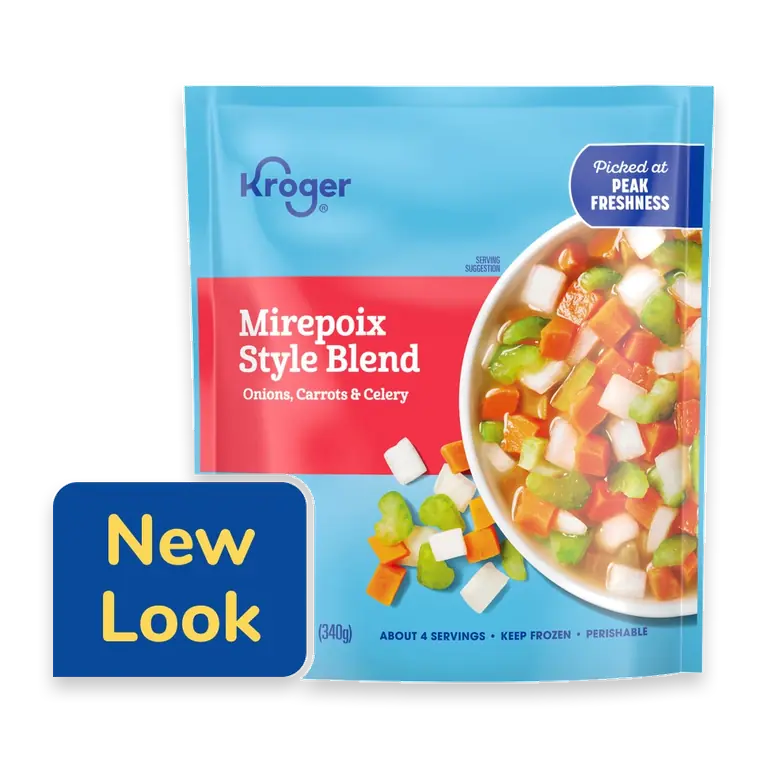 Frozen Mirepoix Style Blend Onions, Carrots & Celery