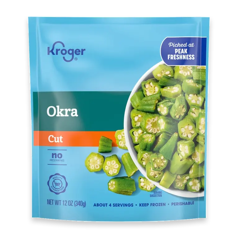Frozen Okra Cut