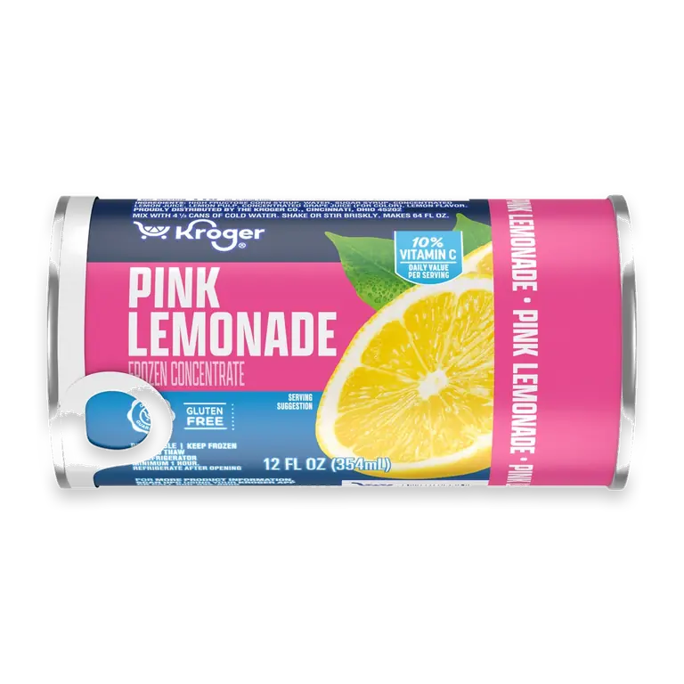 Frozen Pink Lemonade Concentrate