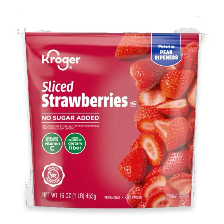Frozen Sliced Strawberries