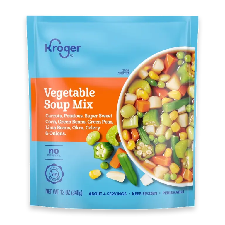 Frozen Vegetable Soup Mix