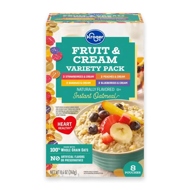 Fruit and Cream Instant Oatmeal Variety Pack